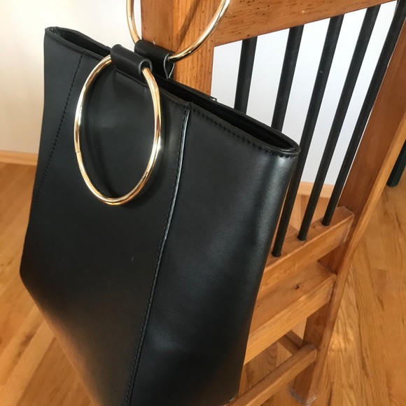 COLAB by Christopher Kon Medium Bangle Tote Bag - Picture 4 of 7